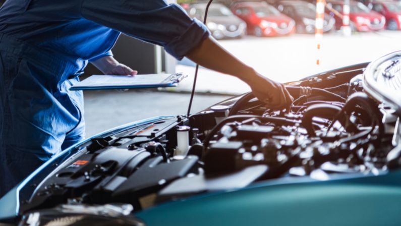 How do you check the transmission fluid