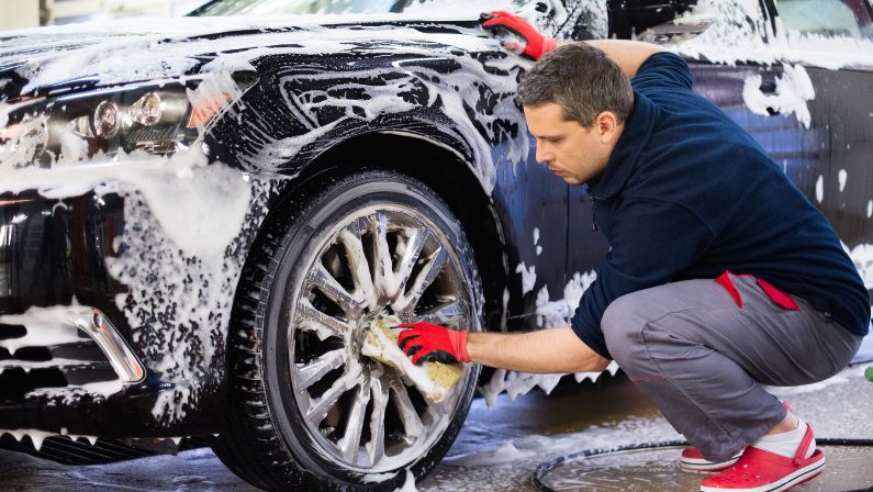 How to wash a car properly